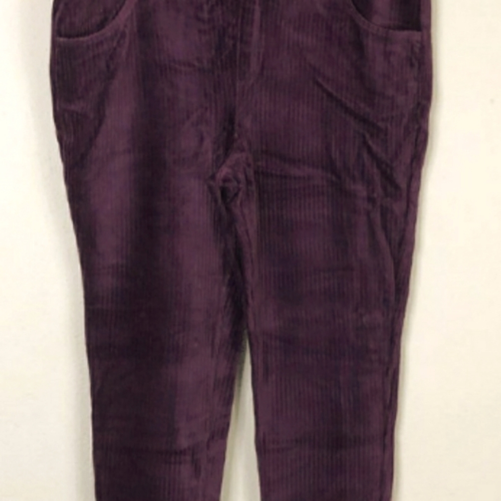 Denim & co. Plum straight leg size L
